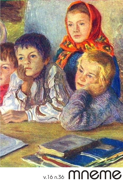 Children in a Class, do pintor russo Nikolay Petrovich Bogdanov-Belsky (1868-1945)