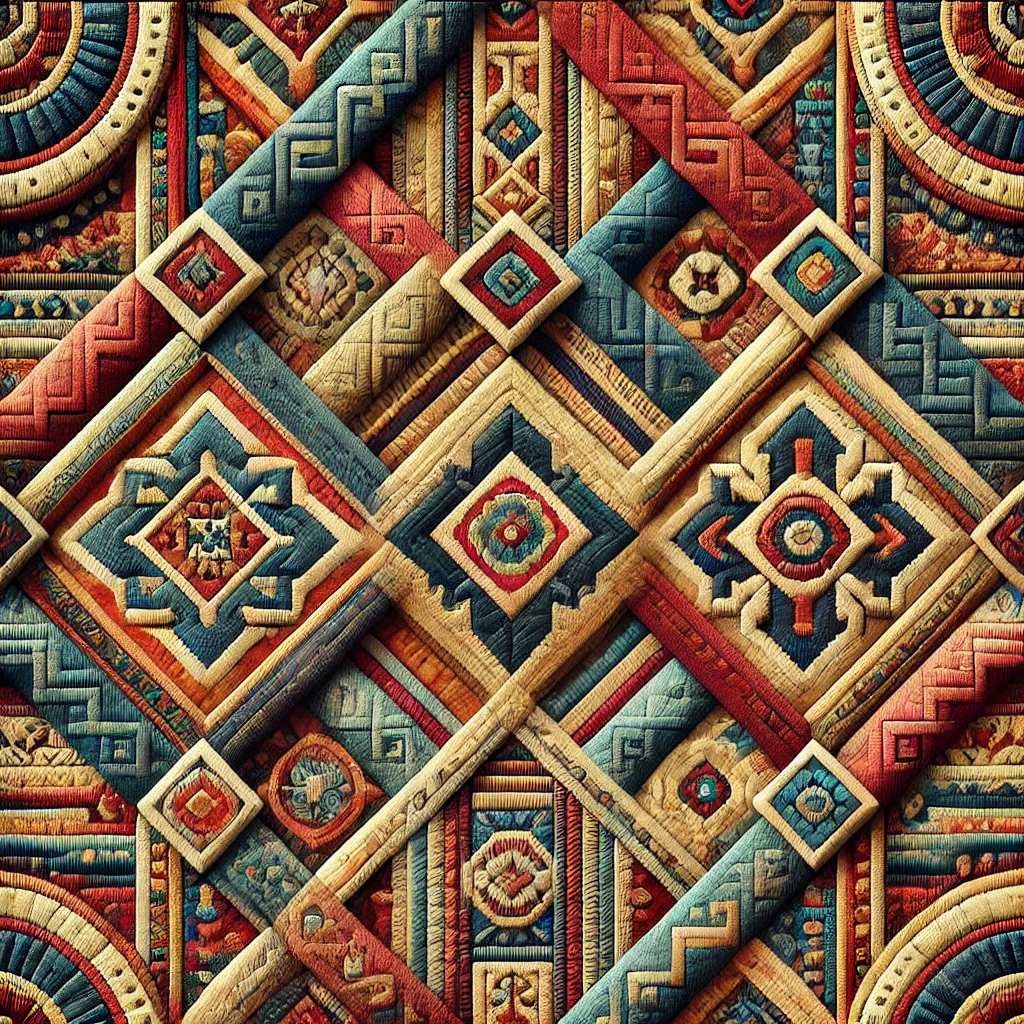 Umagem de um tapete. 